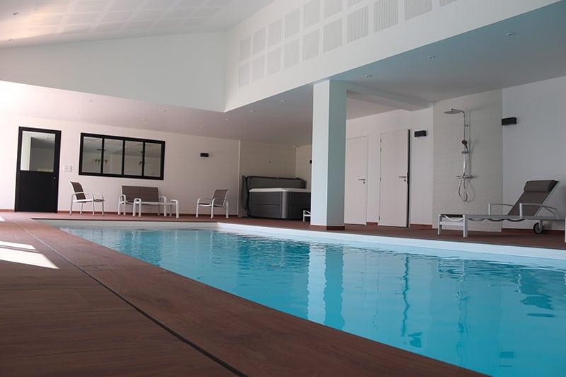 Le Guittion à Sèvremont : piscine