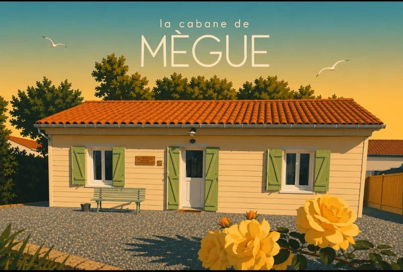 La Cabane de Mègue à Froidfond : extérieur