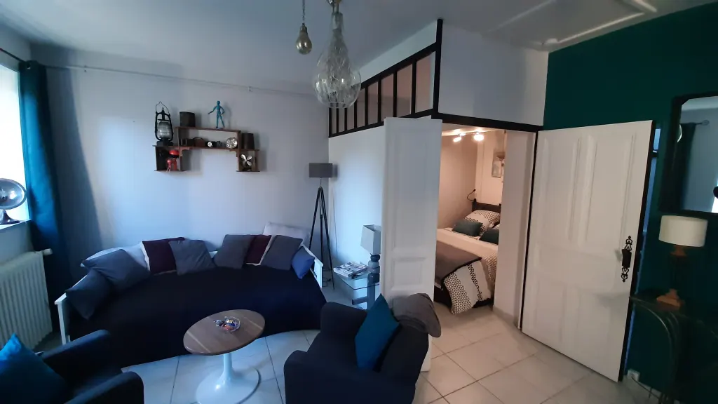 Le Logis de la Petite Ourse à Terval : salon