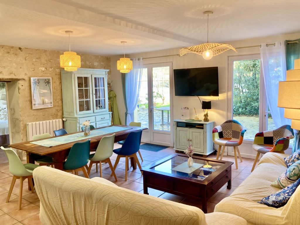 Villa Jade à Luçon : salon