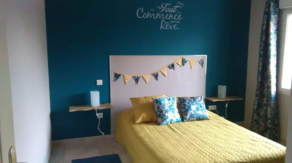 Gîte de l’Hortencia à Montaigu-Vendée : chambre