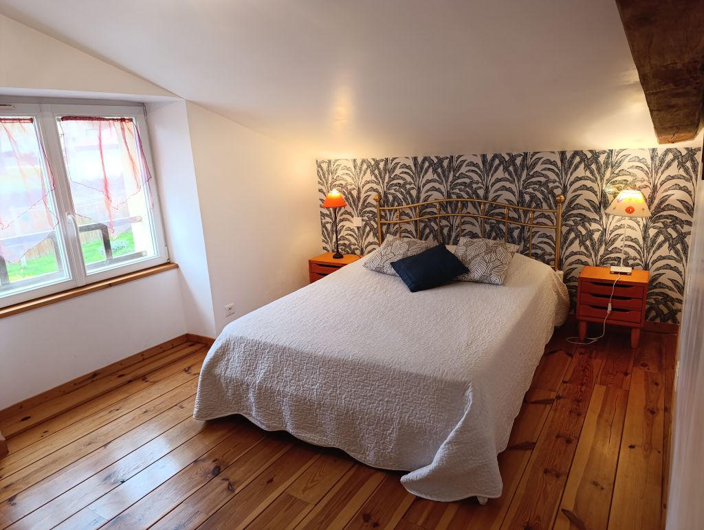 La Bibudière – Gîte La Bibudière à Le Boupère : chambre
