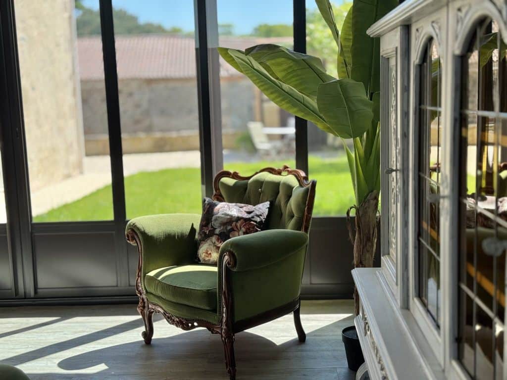 Le Manoir de Garance à Sèvremont : salon