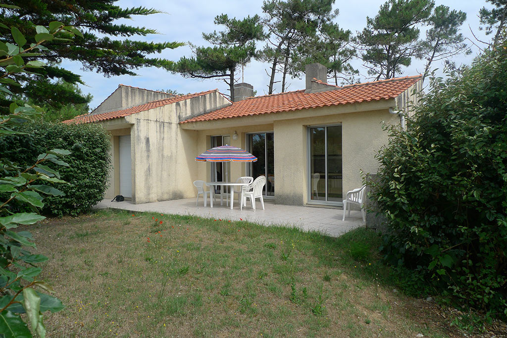 Gîte 17 Paradis 5 personnes face mer à Jard-sur-Mer : extérieur