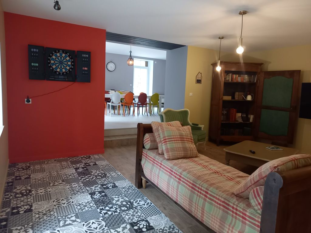 Le Panache à Montréverd : salon