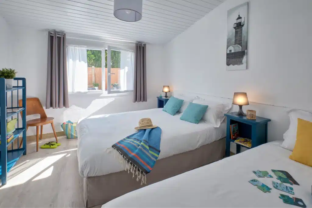 Appartement de la Martinière à Noirmoutier-en-l'Île : chambre