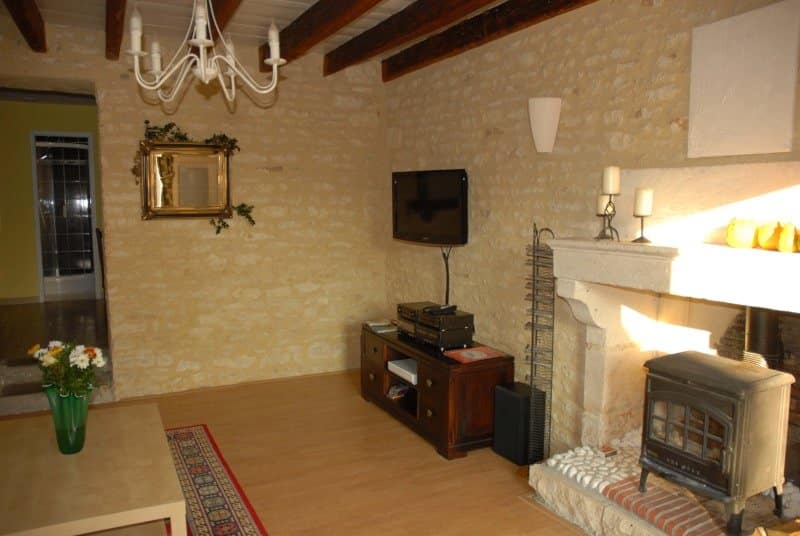 Le Chic à Bouillé-Courdault : salon