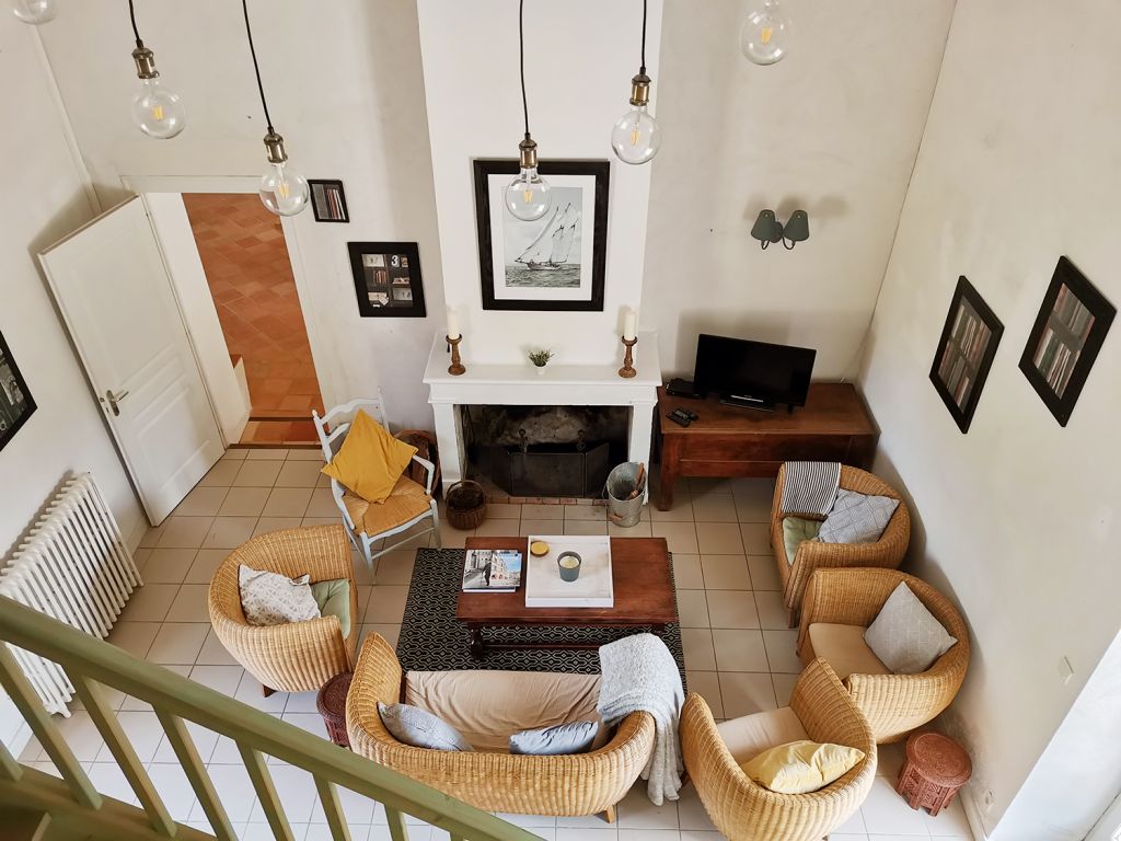 Gîte de groupe Parc et Forêt au Château de Bourneau à Bourneau : salon