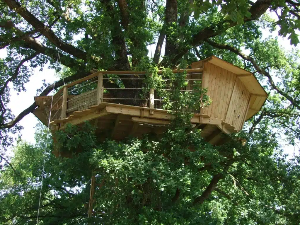 La Libaudière – Cabanes dans les Arbres à Pouzauges : extérieur