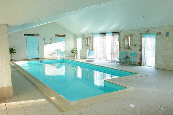 Le Domaine du Breuil – la Longère à Saint-Denis-la-Chevasse : piscine