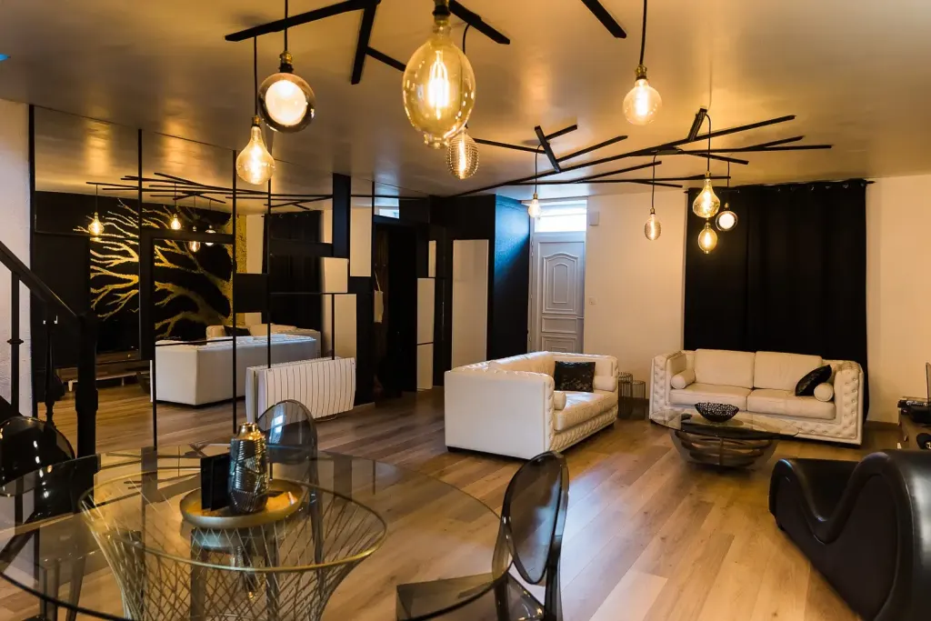 LW House à Palluau : salon