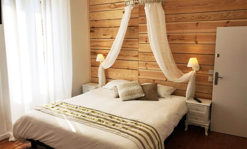 Gîte de 8 personnes à Sèvremont : chambre