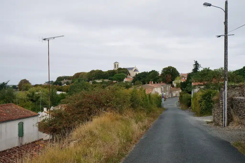 Vue de Chaillé-les-Marais