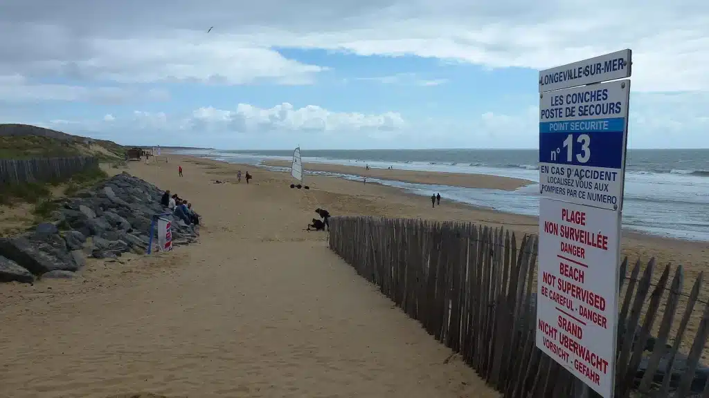 Vue de Longeville-sur-Mer, en Vendée