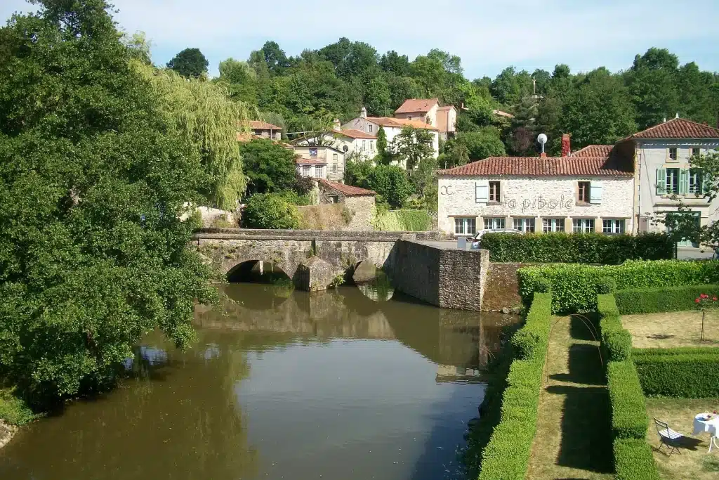 Vue de Vouvant