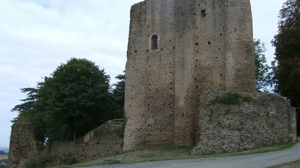 Vue sur Pouzauges, en Vendée